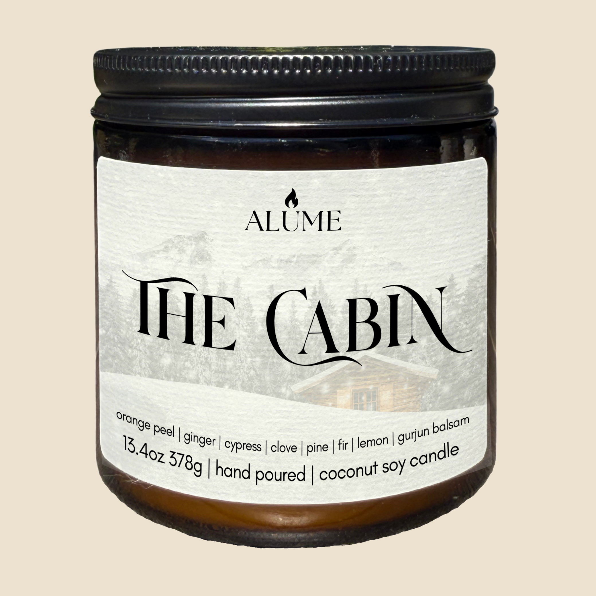 The Cabin | 13.4 oz Candle Alume