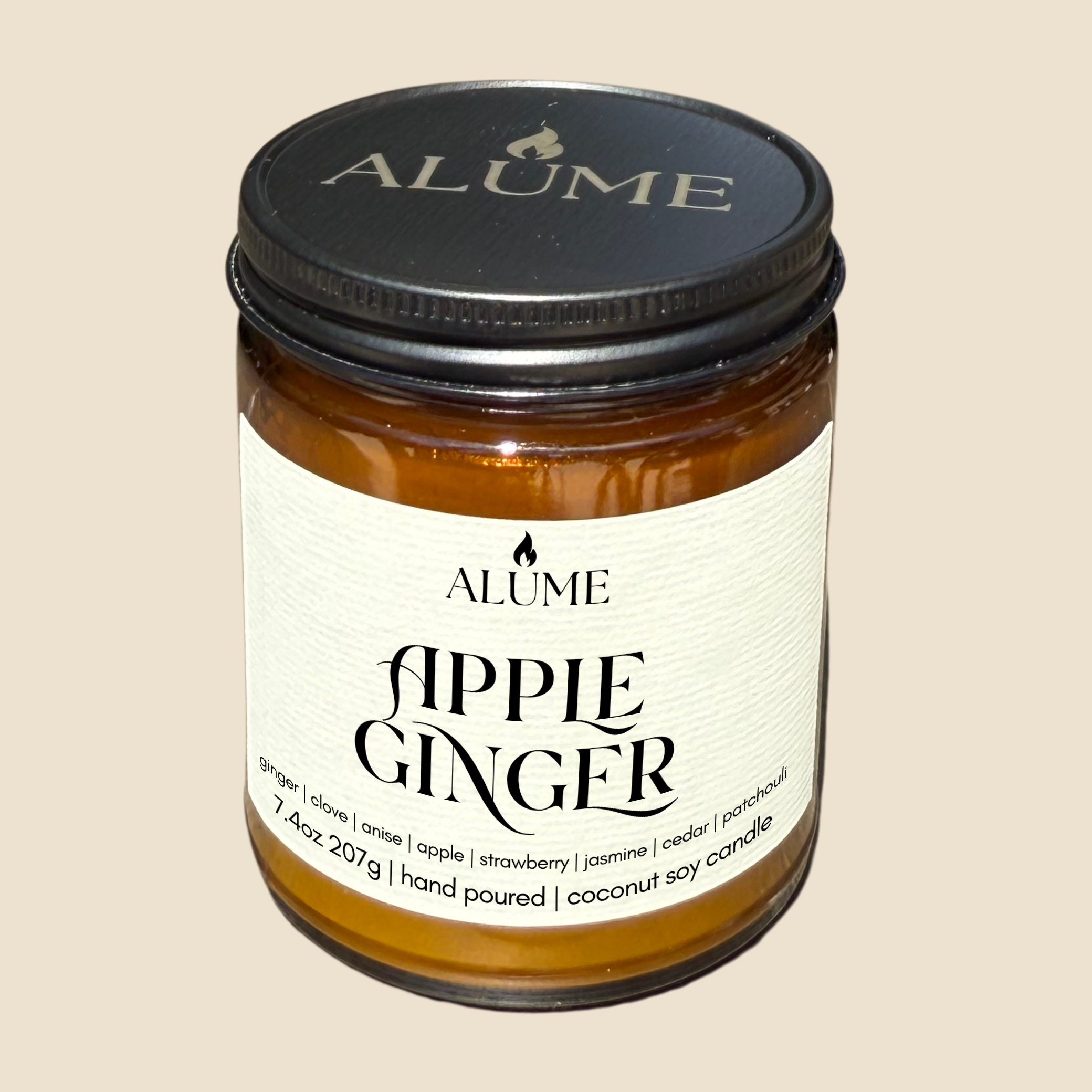 Apple Ginger | 7.4 oz Candle Alume