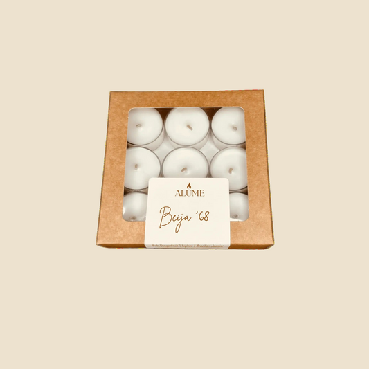 Beija '68 | 9 Count Tea Light Set Alume
