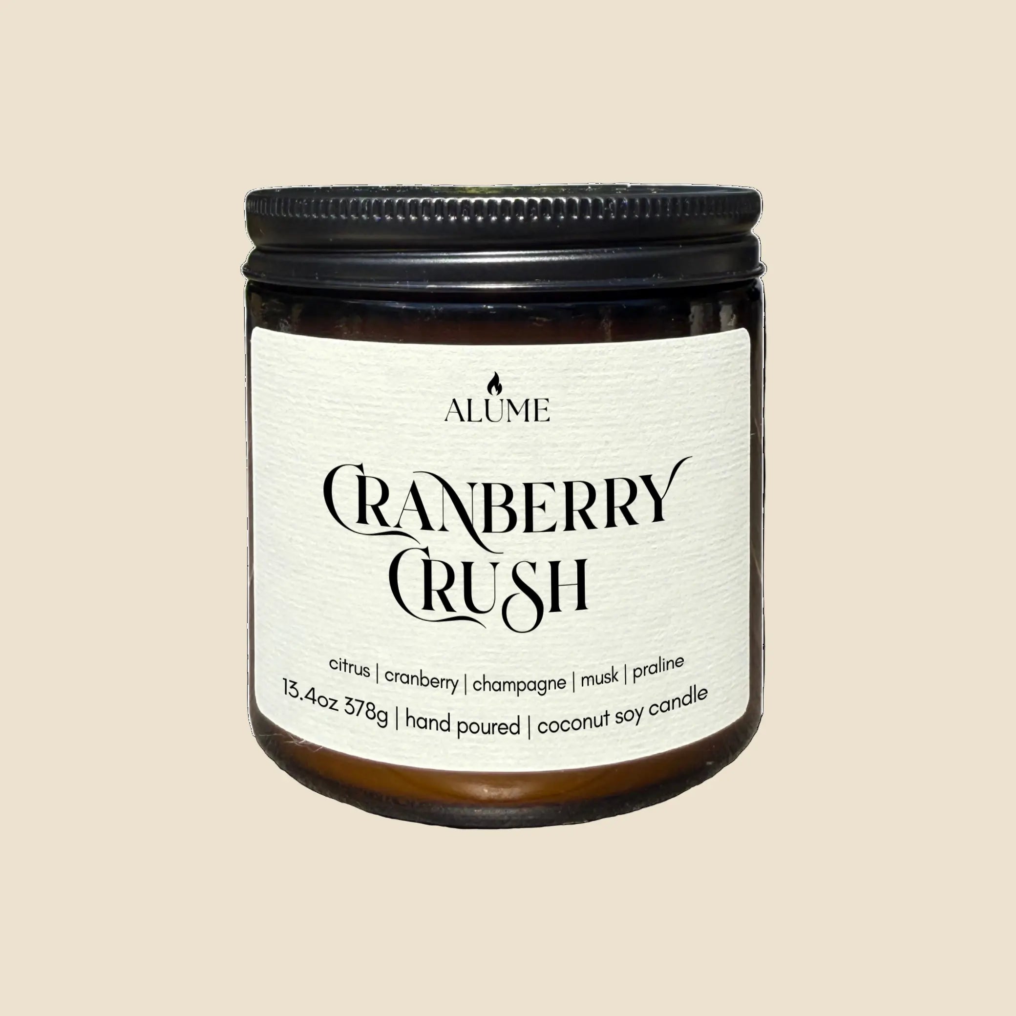 Cranberry Crush | 13.4 oz Candle Alume