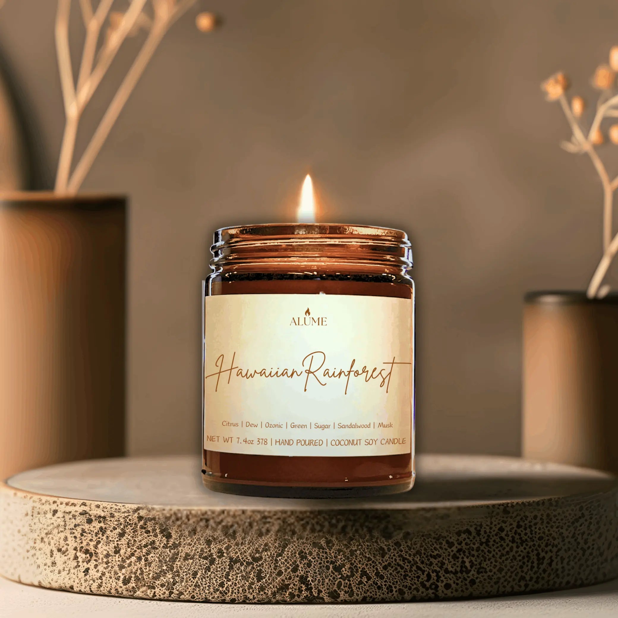 Hawaiian Rainforest | 7.4 oz Candle Alume