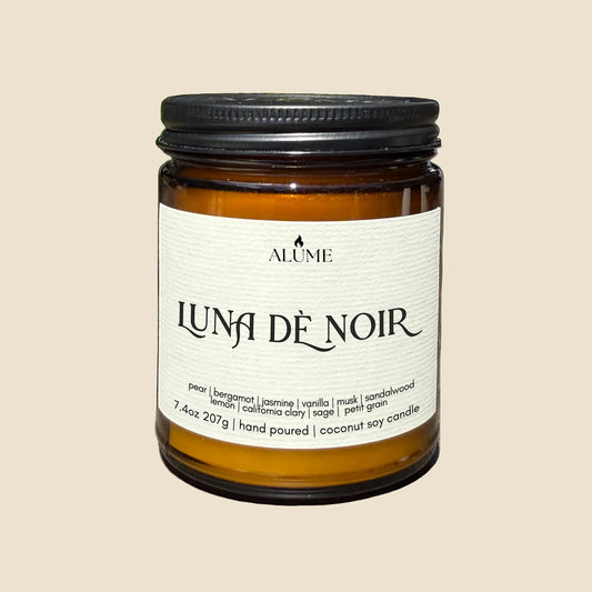 Luna De Noir | 7.4 oz Candle Alume