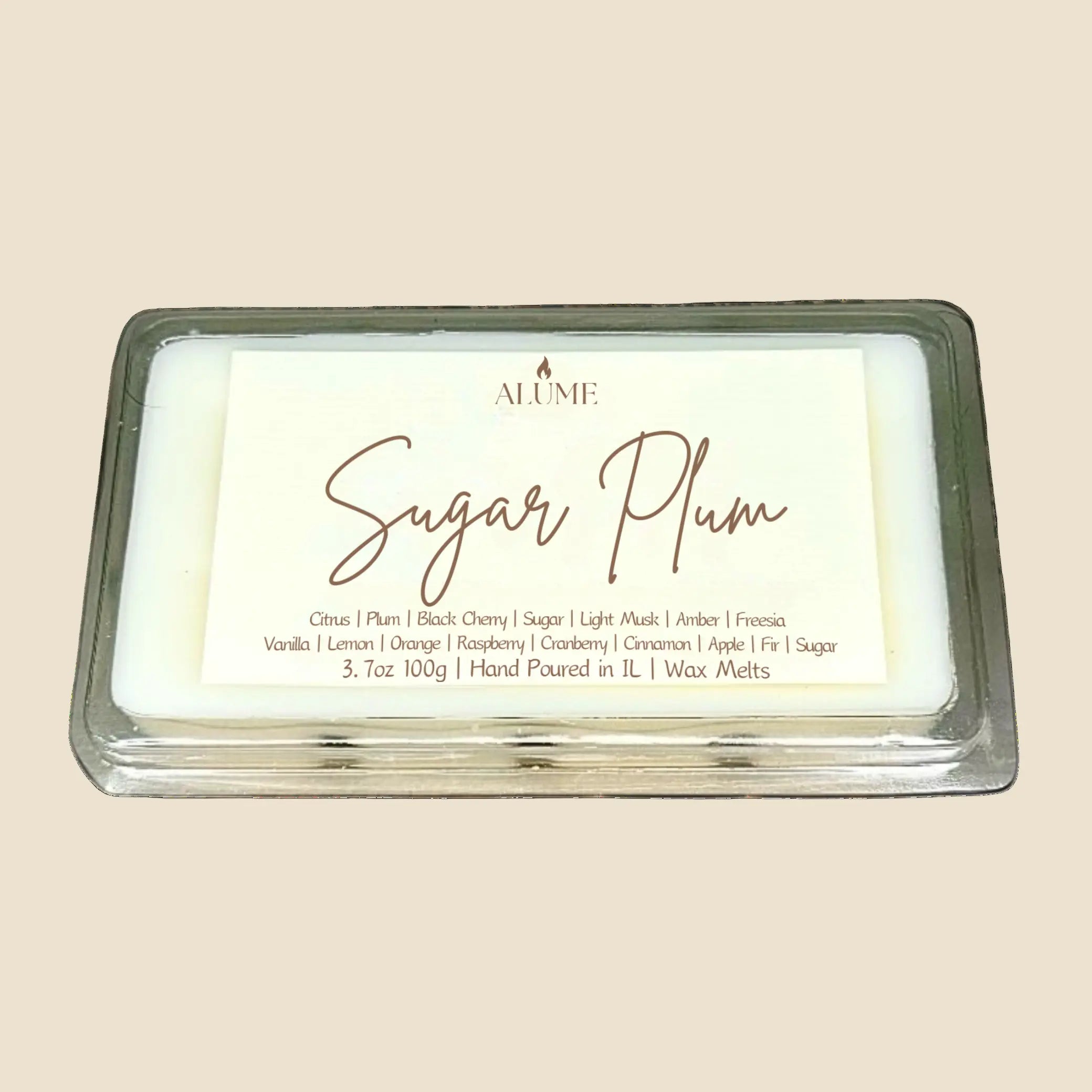 Sugar Plum | 3.7 oz Wax Melts Alume