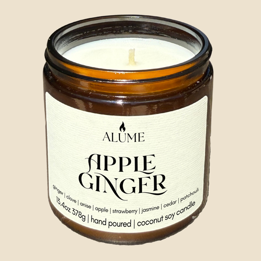 Apple Ginger | 13.4 oz Candle Alume
