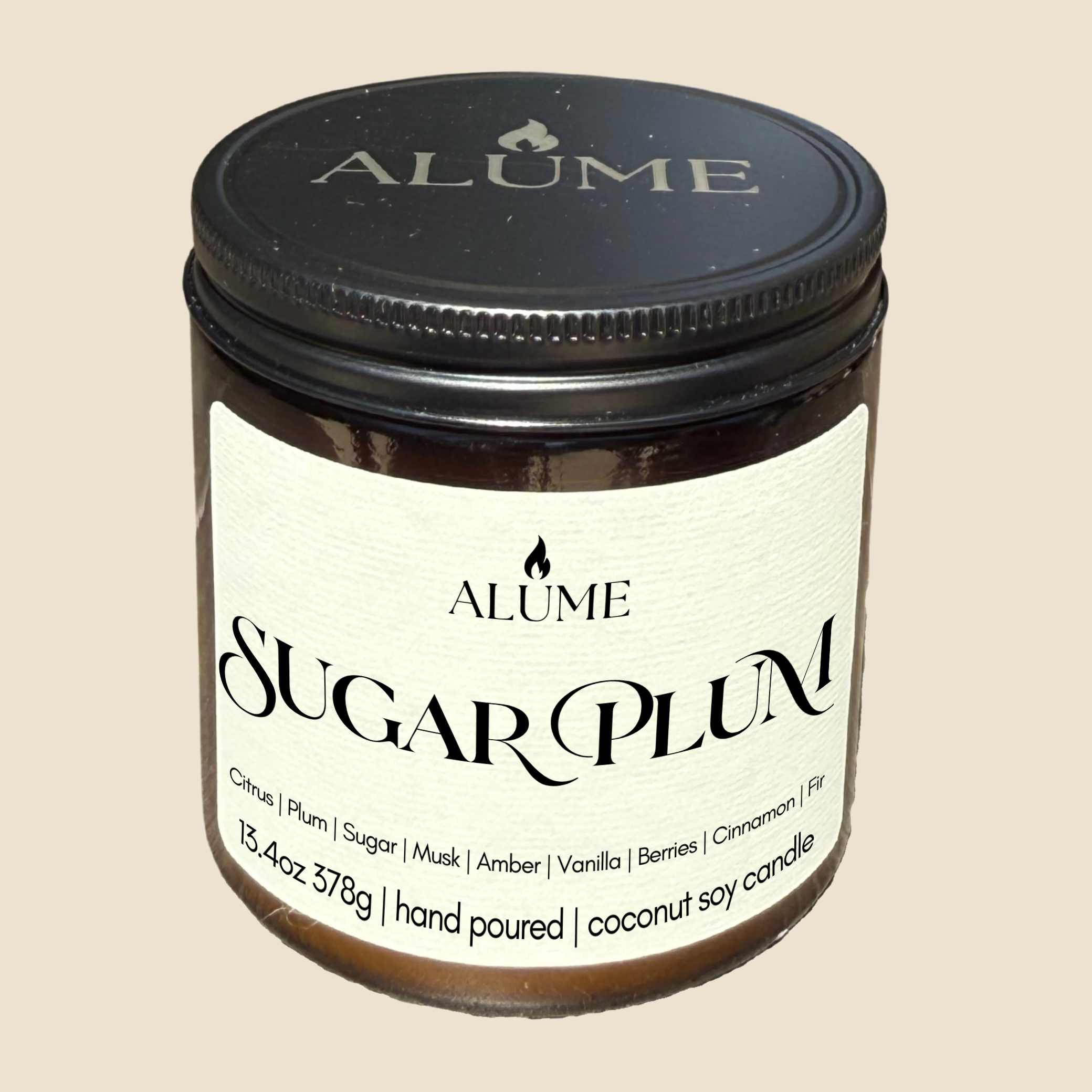 Sugar Plum | 13.4 oz Candle Alume