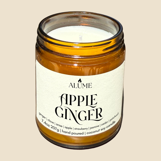 Apple Ginger | 7.4 oz Candle Alume