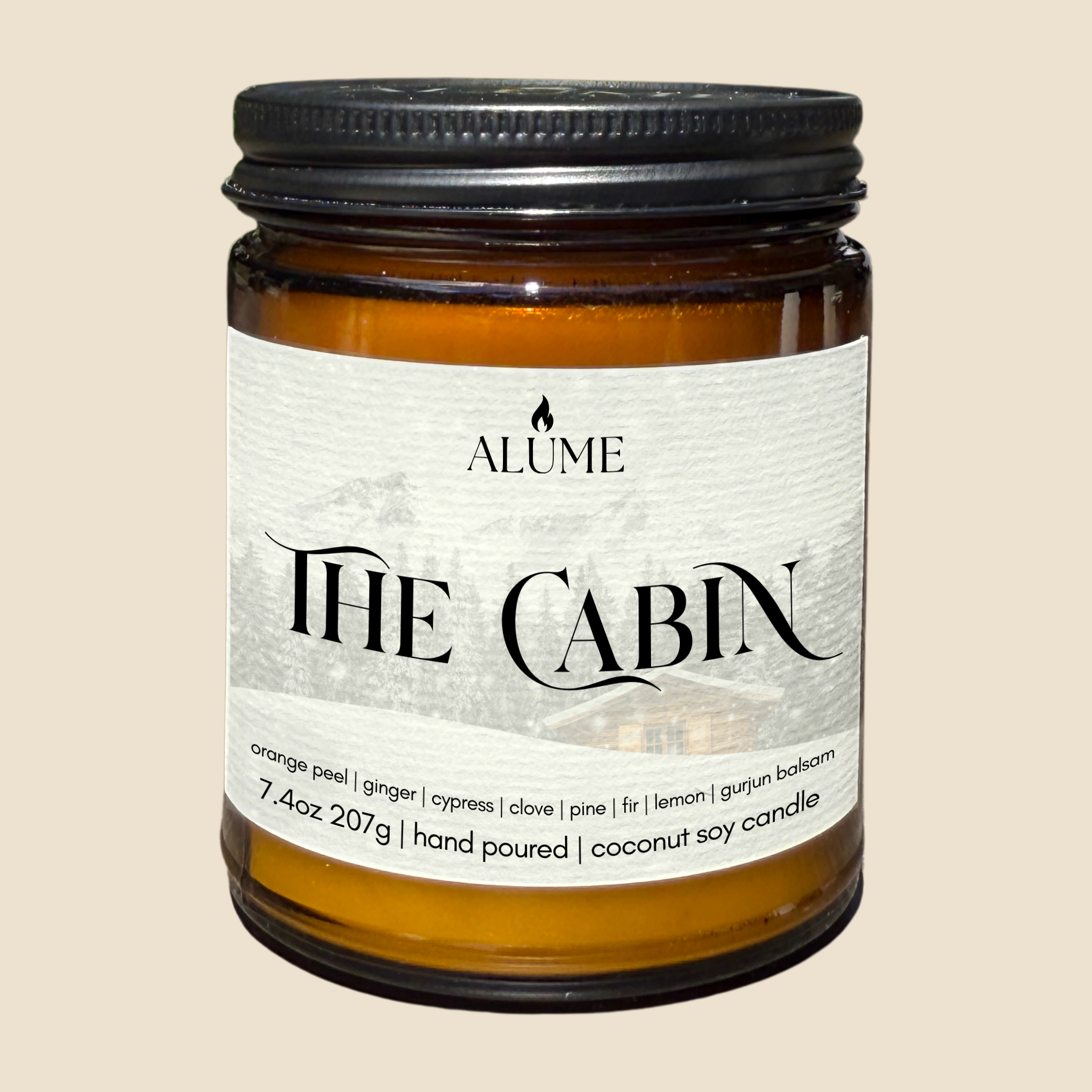 The Cabin | 7.4 oz Candle Alume