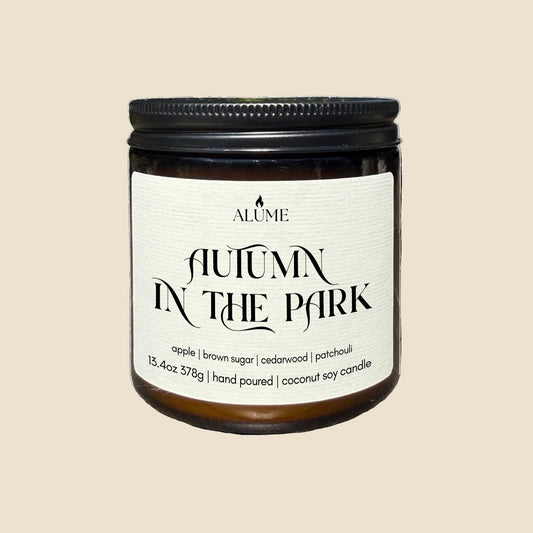 Autumn In The Park | 13.4 oz Candle Alume