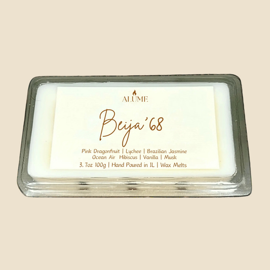 Beija '68 | 3.7 oz Single Wax Melt Alume