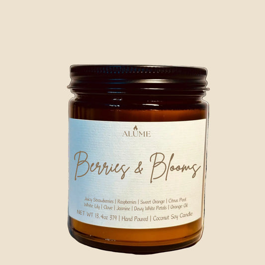 Berries and Blooms | 7.4 oz Candle Alume
