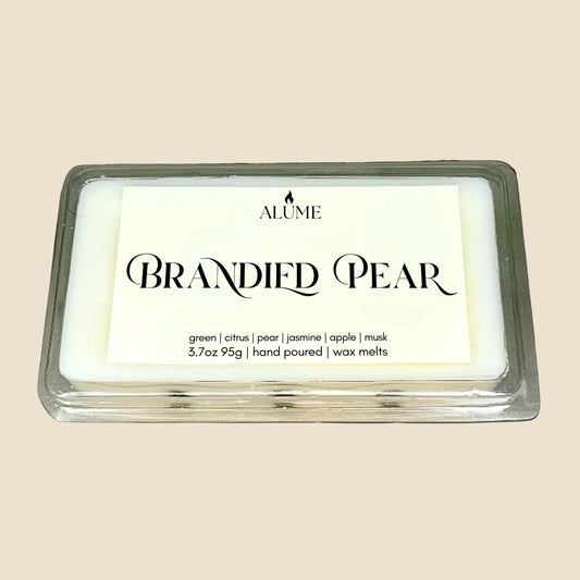 Brandied Pear | 3.7 oz Wax Melts Alume