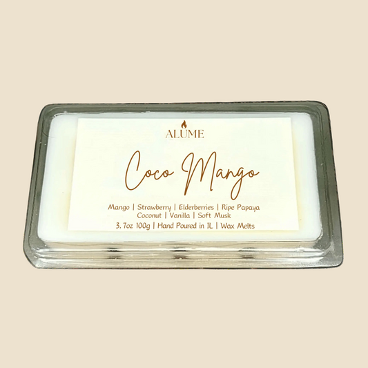 Coco Mango | 3.7 oz Wax Melt Alume