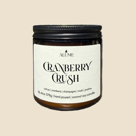 Cranberry Crush | 13.4 oz Candle Alume