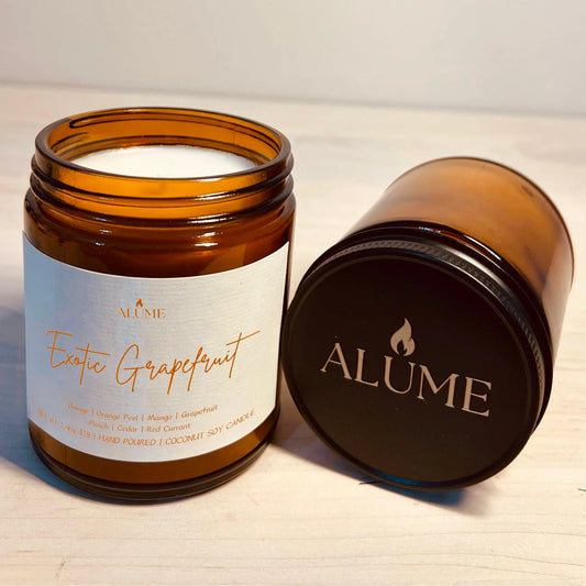 Exotic Grapefruit | 7.4 oz Candle Alume