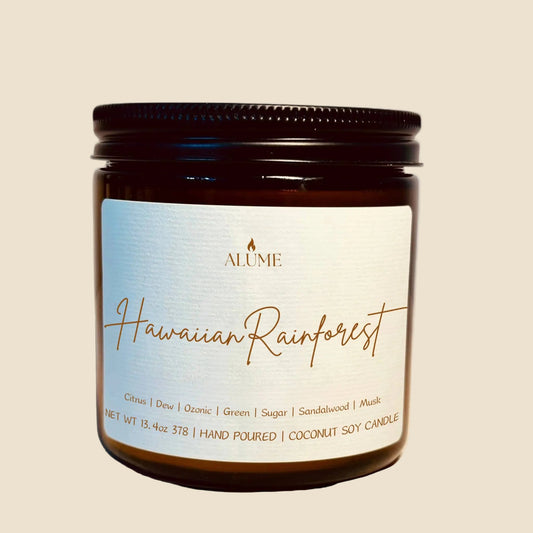 Hawaiin Rainforest | 13.4 oz Candle Alume
