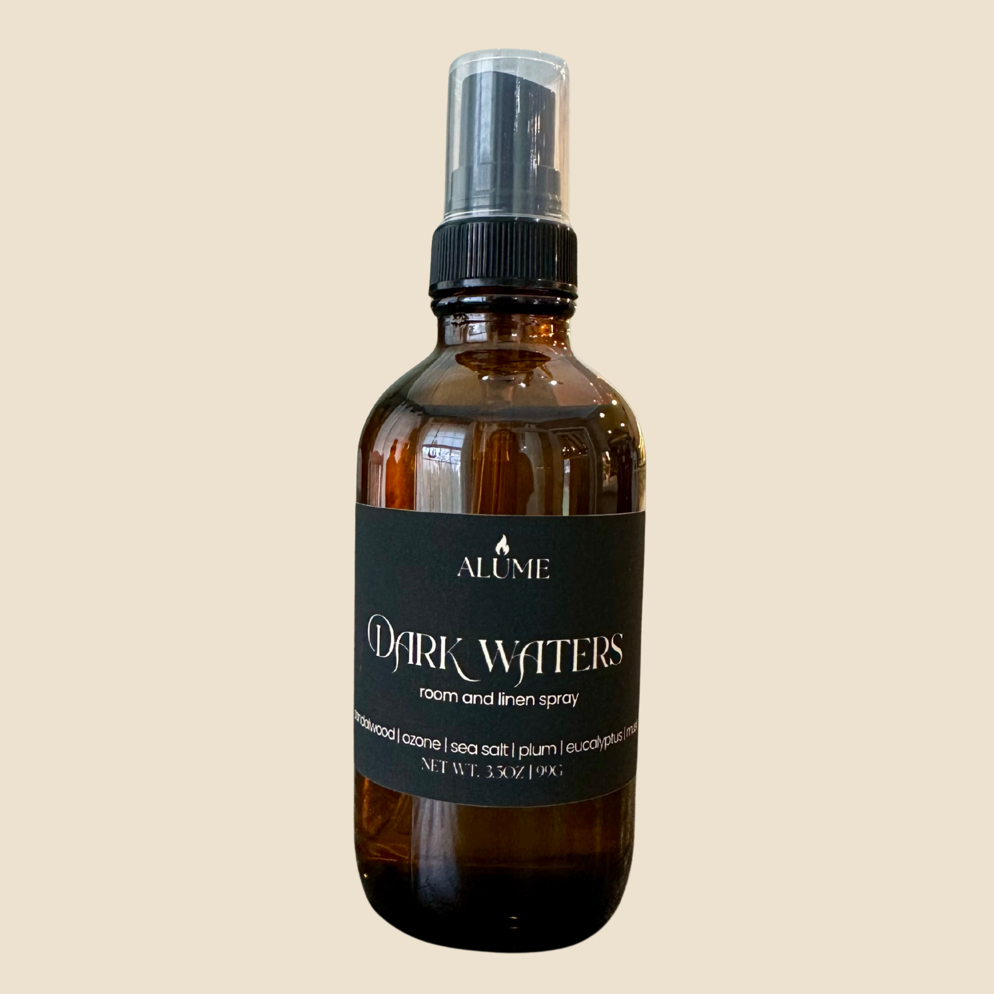 Dark Waters | 3.5 oz Room and Linen Spray Alume