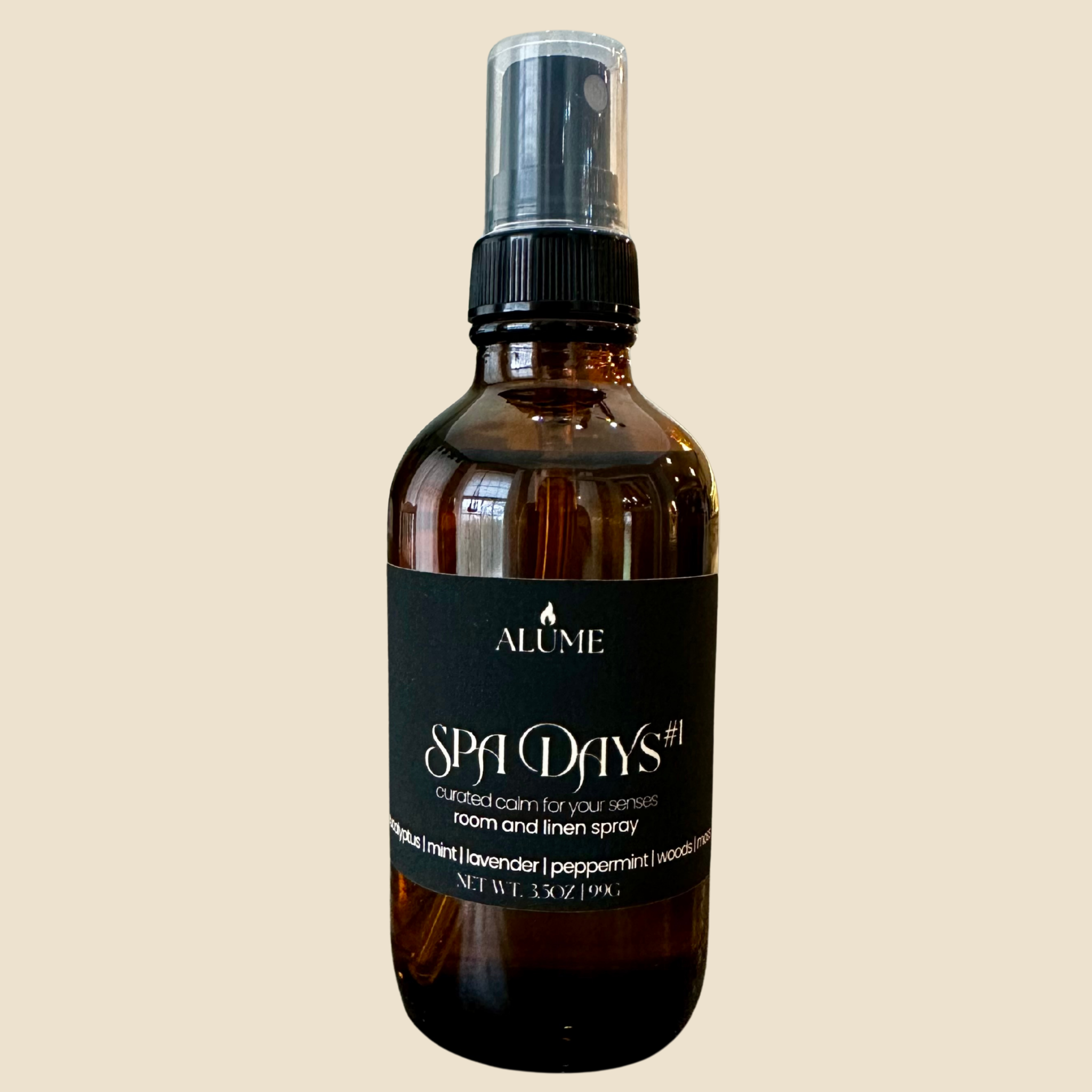 Spa Days #1 | 3.5 oz Room and Linen Spray Alume