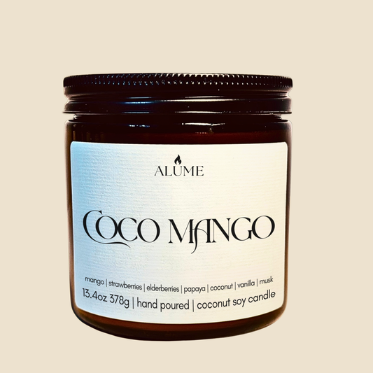 Coco Mango | 13.4 oz Candle Alume