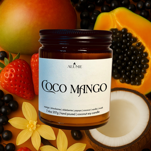Coco Mango | 7.4 oz Candle Alume