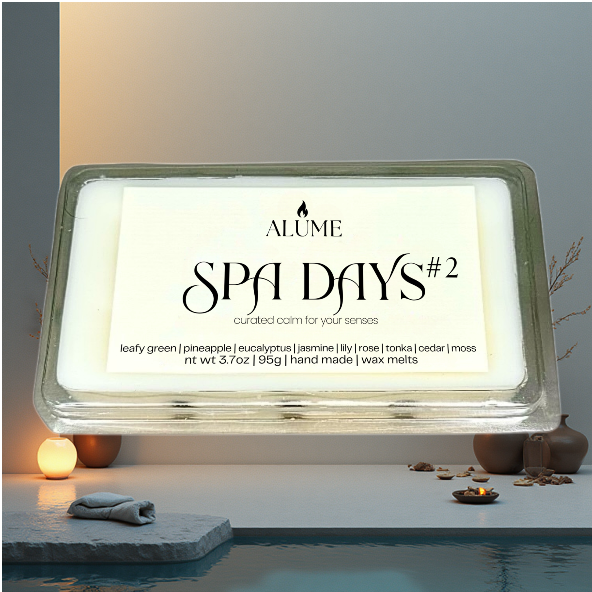 Spa Day's #2 | 3.7 oz Wax Melts