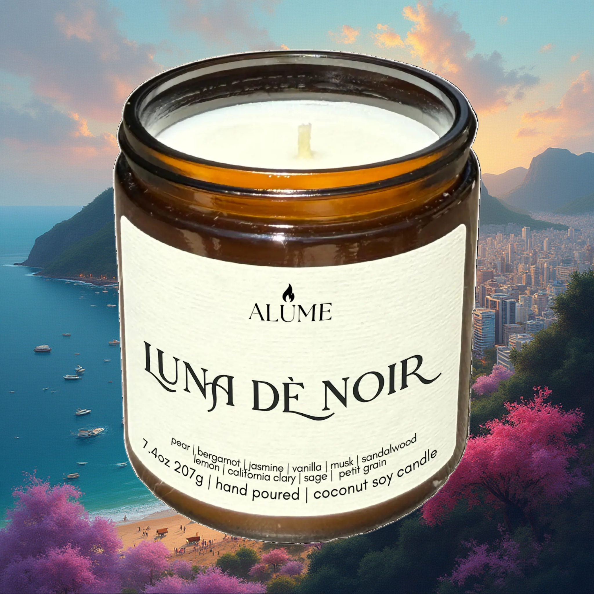 Luna De Noir | 7.4 oz Candle