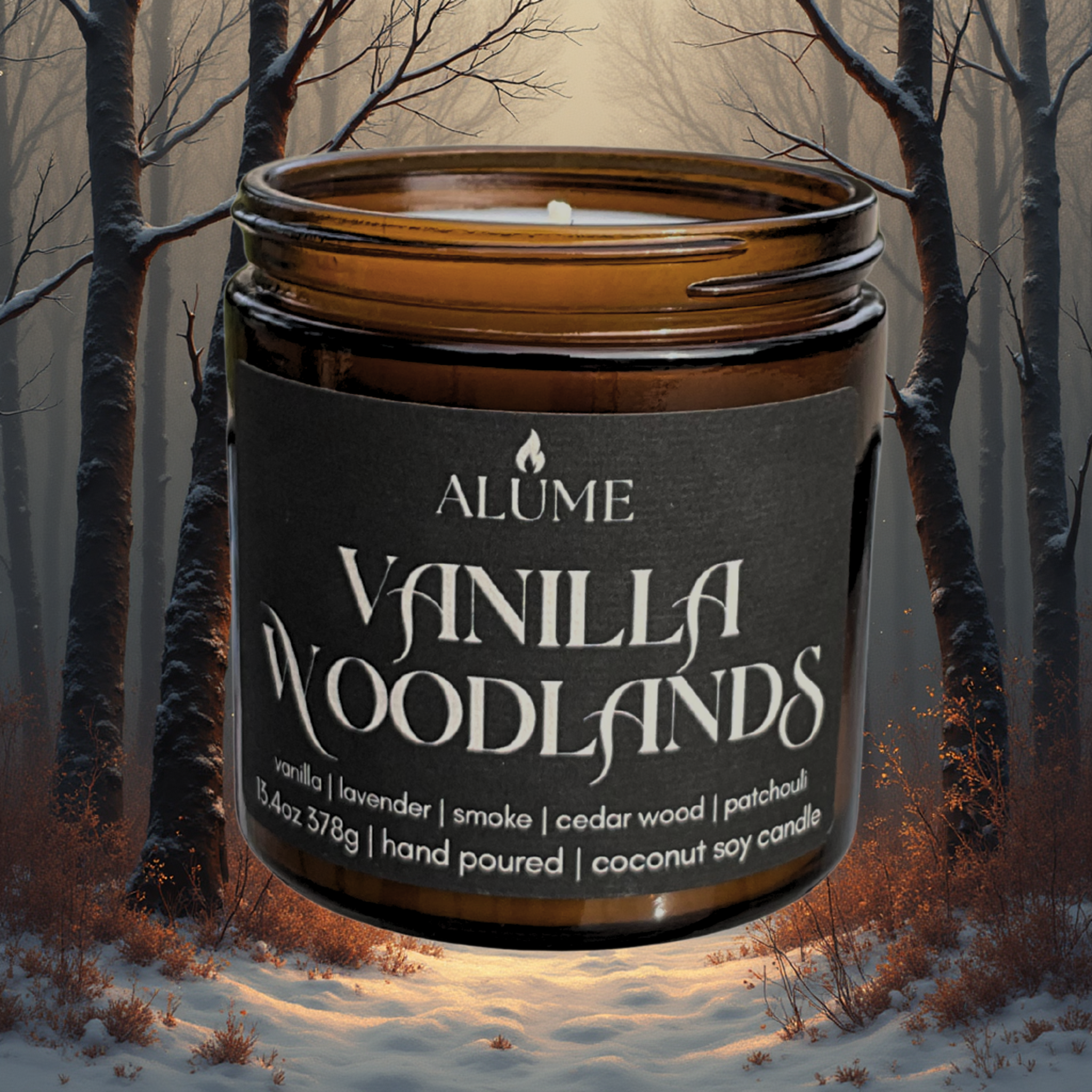 Vanilla Woodlands | 13.4 oz Candle