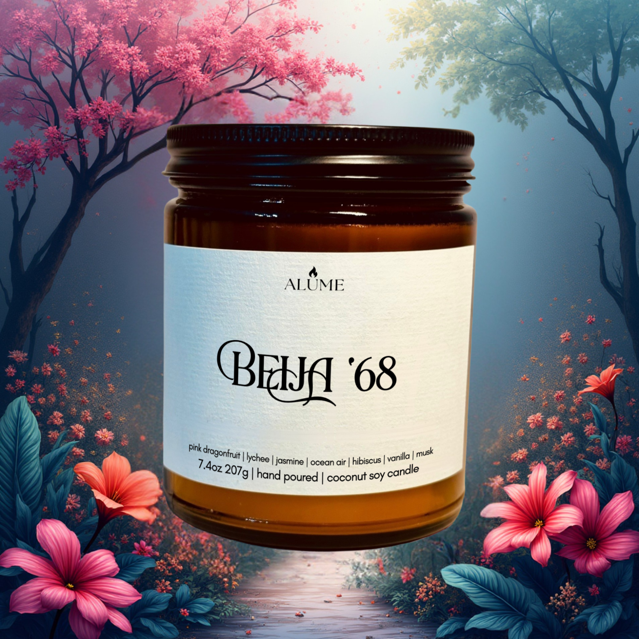 Beija '68 | 7.4 oz Candle Alume