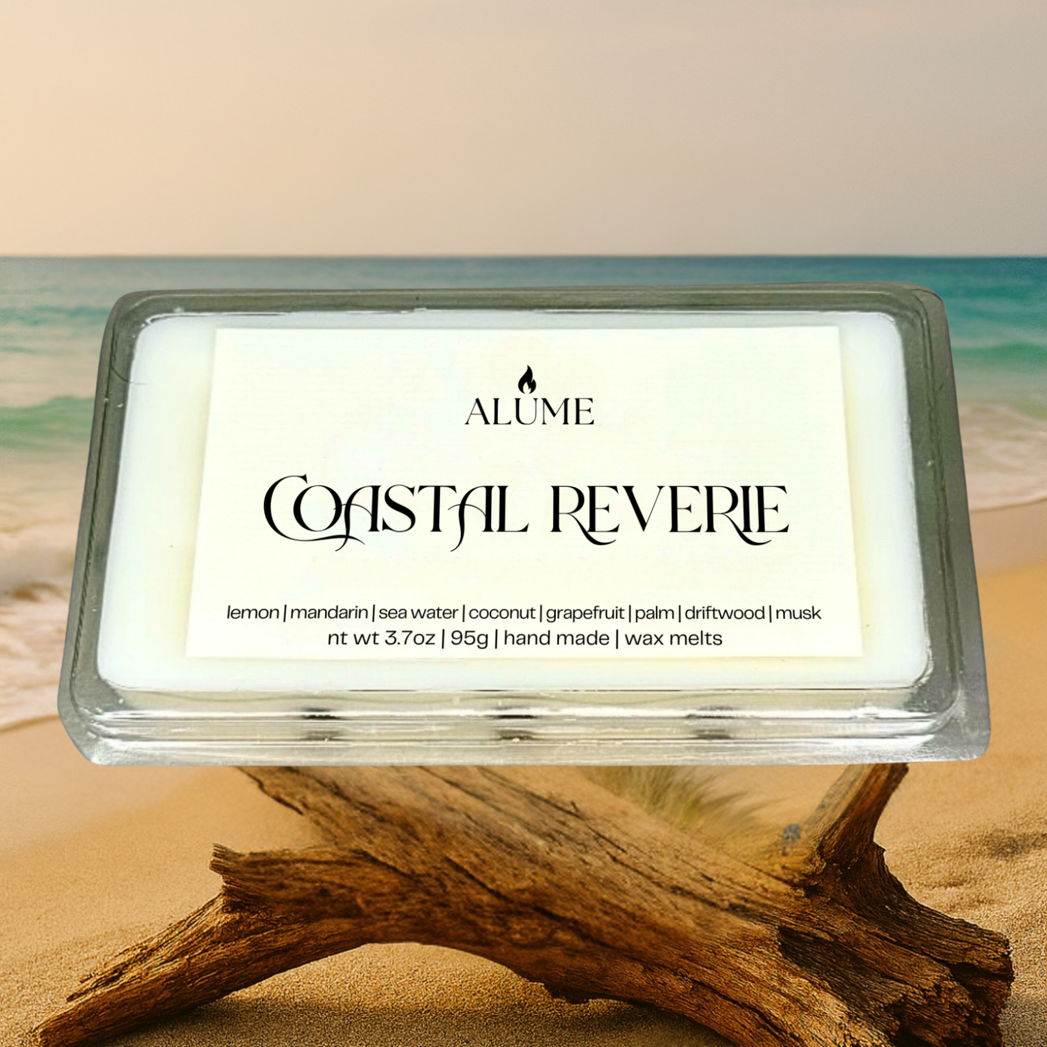 Coastal Reverie | 3.7 oz Wax Melt Alume
