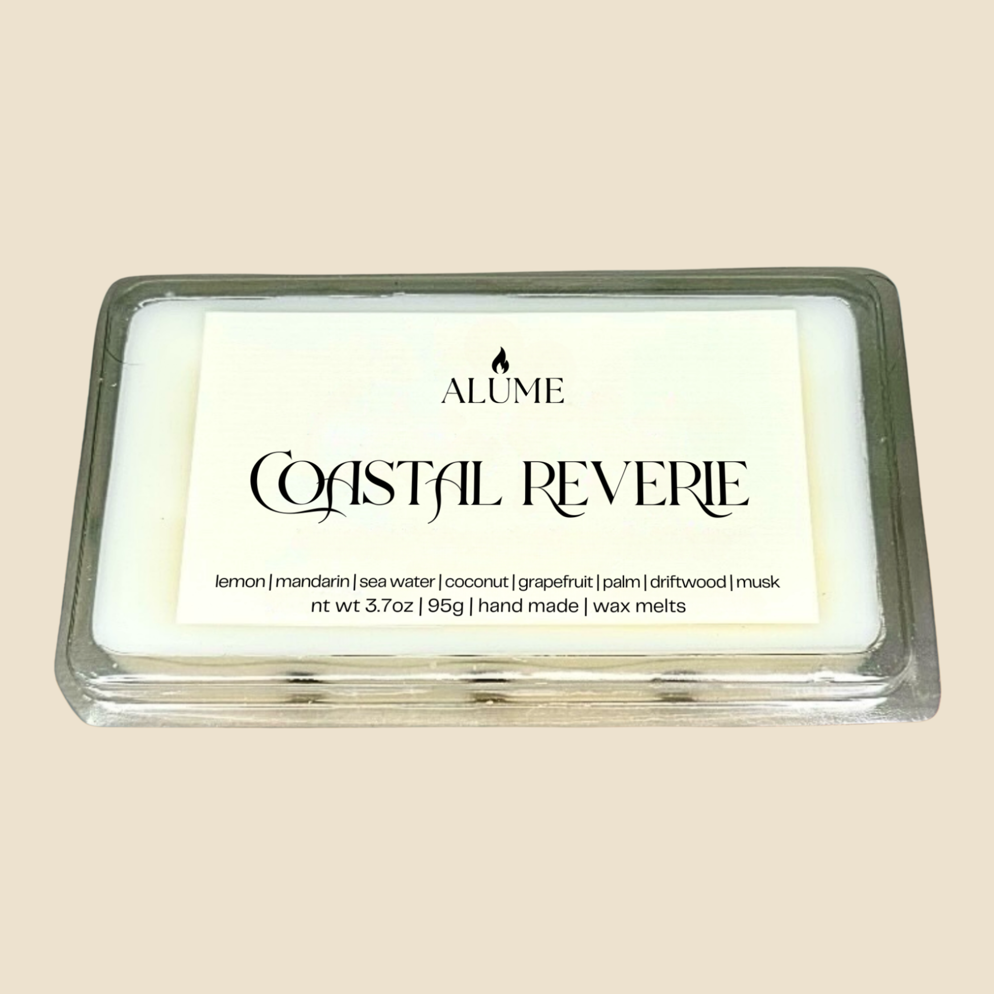 Coastal Reverie | 3.7 oz Wax Melt Alume