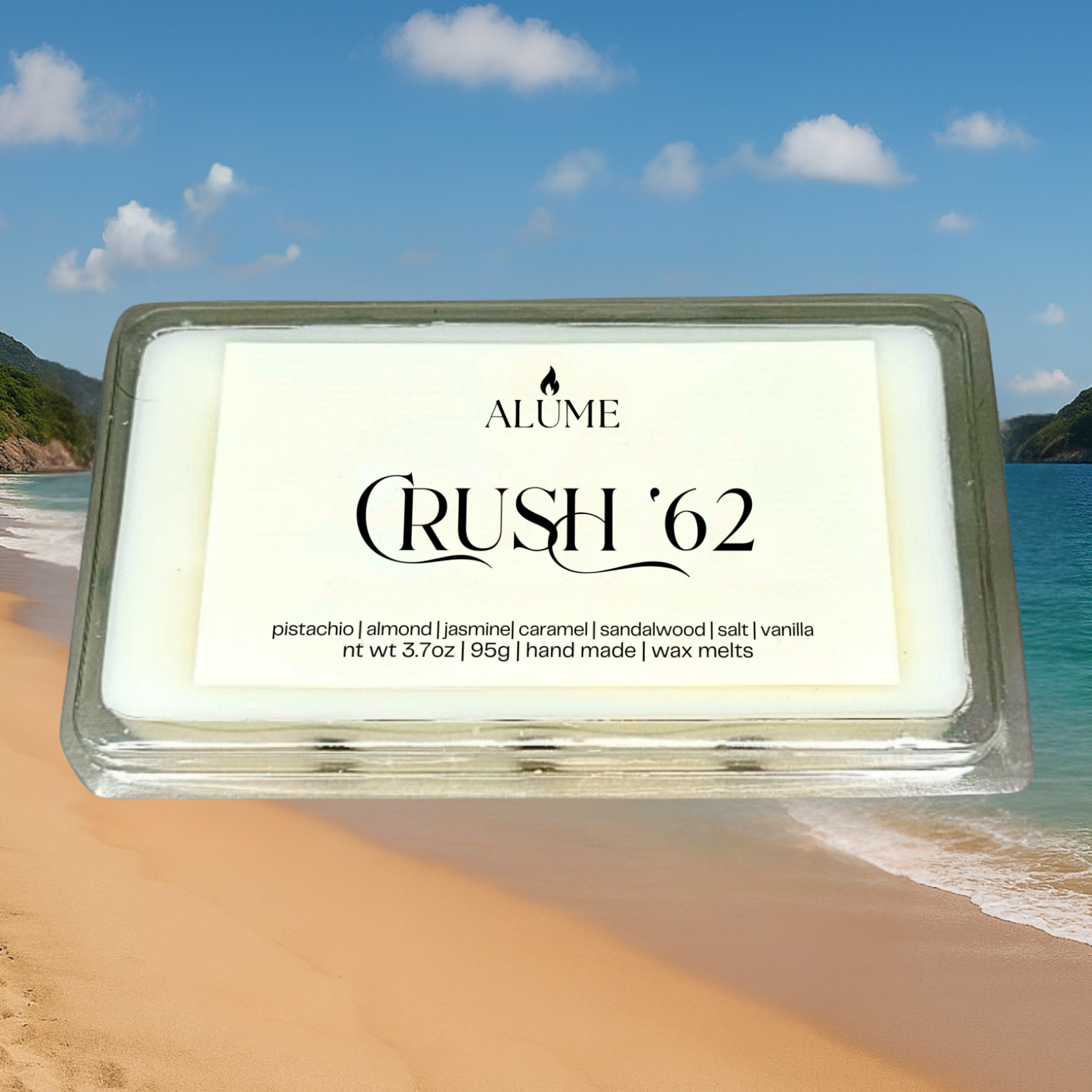 Crush '62 | 3.7 oz Wax Melt Alume