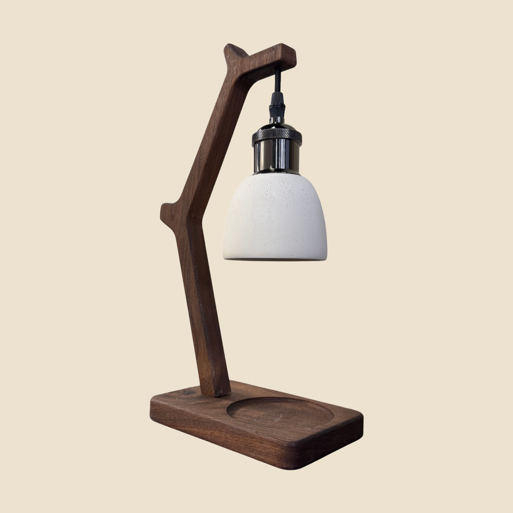 Wood Candle Warmer | Walnut Alume