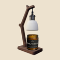 Load image into Gallery viewer, Wood Candle Warmer | Walnut Alume
