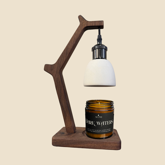 Wood Candle Warmer | Walnut Alume