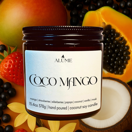 Coco Mango | 13.4 oz Candle Alume