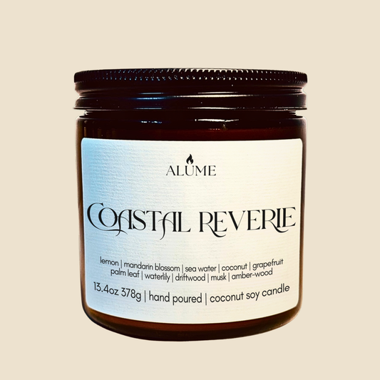 Coastal Reverie | 13.4 oz Candle Alume