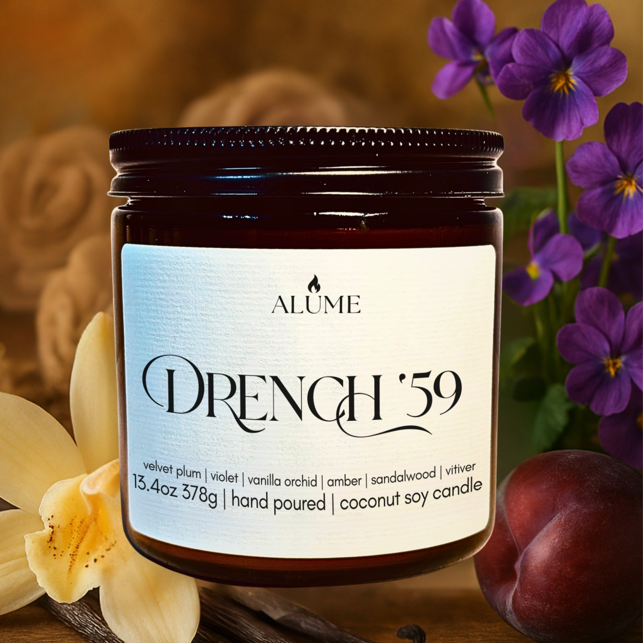 Drench '59 | 13.4 oz Candle Alume