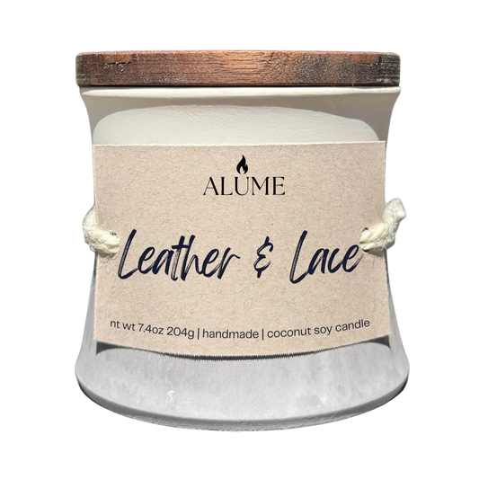 Leather and Lace Alume
