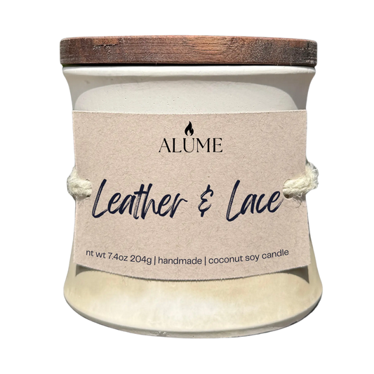 Leather and Lace Alume