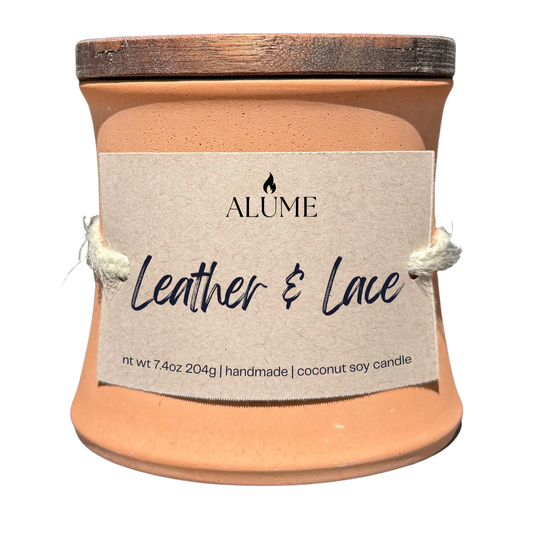 Leather and Lace Alume