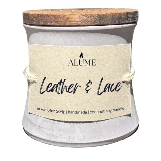 Leather and Lace Alume