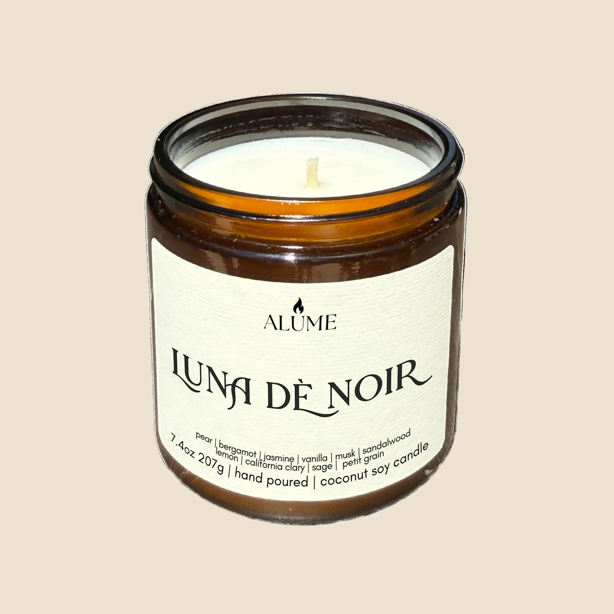 Luna De Noir | 7.4 oz Candle Alume