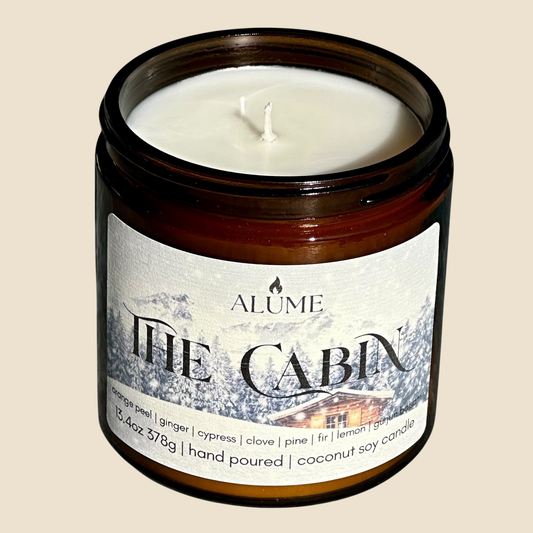 The Cabin | 13.4 oz Candle Alume